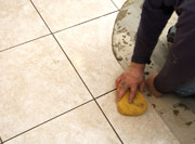 Floor Tiling in Bathroom